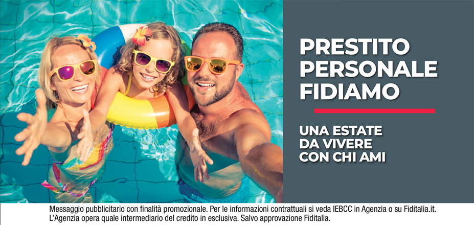 Agenzia Ledin Group srls Fiditalia | Trani, Andria | Prestito Personale Fidiamo - Ti aspettiamo per realizzare i tuoi progetti. Messaggio pubblicitario con finalità promozionale. Per le informazioni contrattuali si veda IEBCC in Agenzia o su Fiditalia.it. L’Agenzia opera quale intermediario del credito in esclusiva. Salvo approvazione Fiditalia.